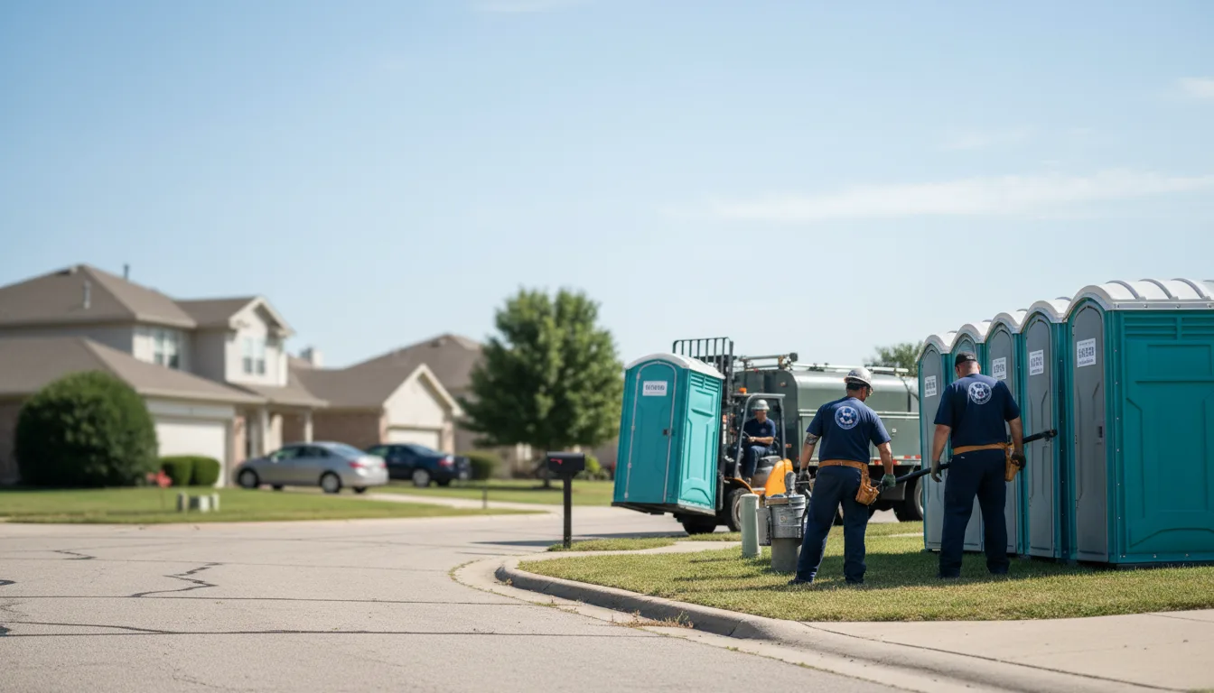 Porta Potty Rental in Oregonia, OH near me